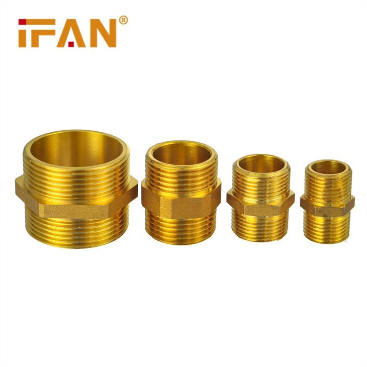 Brass Double Nipple