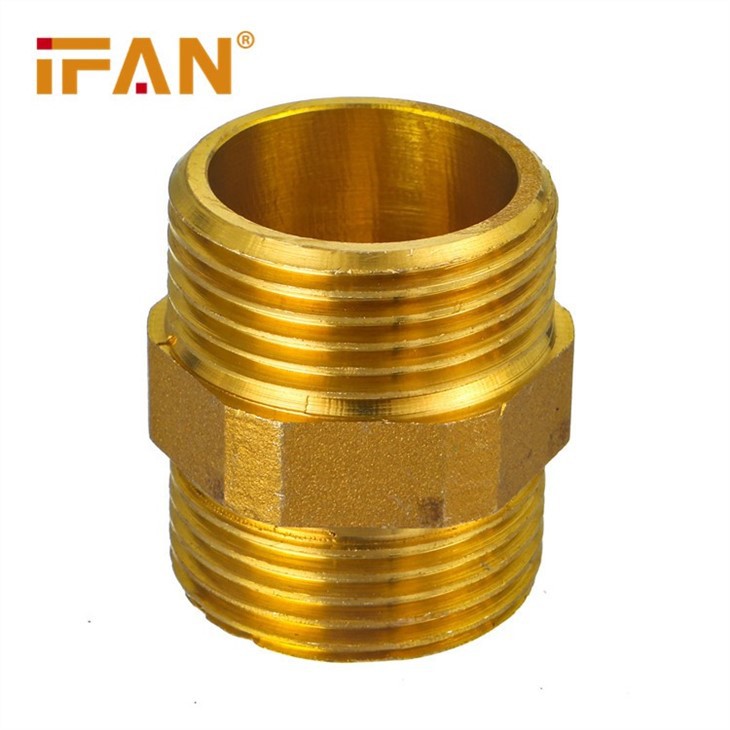 Brass Double Nipple