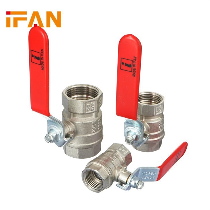 Brass Ball Valves With Teflon Seals