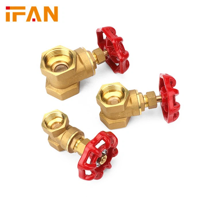 Smidd messing portventil